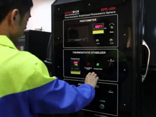 Colour Test For LED Lighting