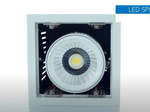 LED Recessed Downlight Square Adjustable Downlight TY Series SAA CE Approved