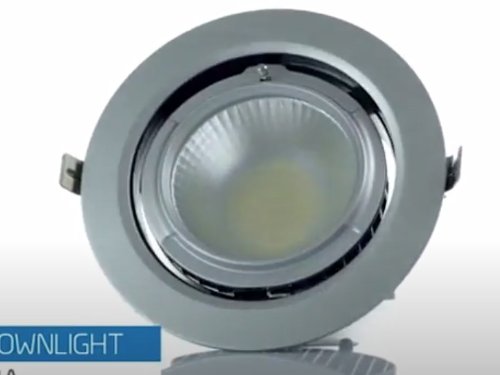 6 Inch LED Round Adjustable Shoplight SMD RS-001-SMD Series SAA CE Approved