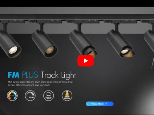 Suspended Modern Industrial Black Ceiling Spotlight LED Track Lighting Supplier