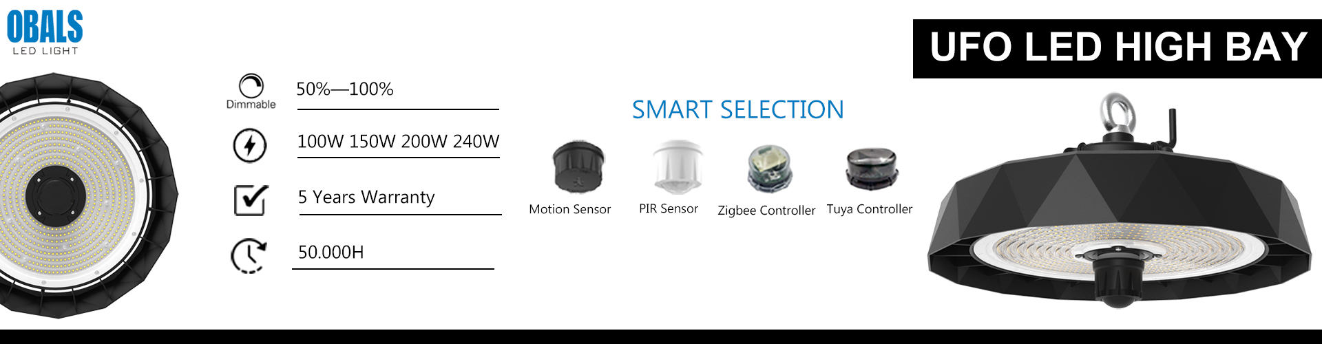 ufo led high bay light manufacturer