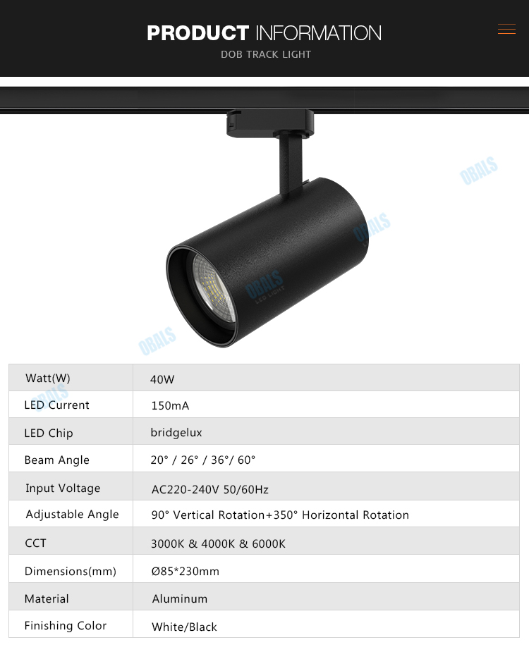 northlight tracklight