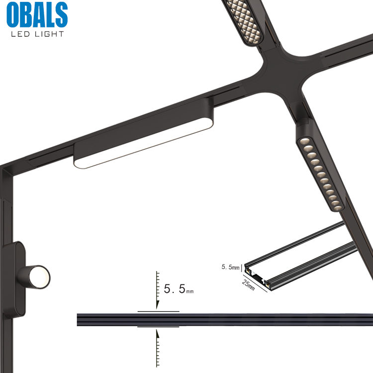 Clixx magnetic track system