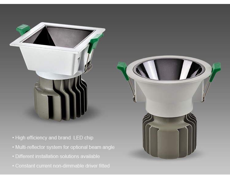 recessed led downlights