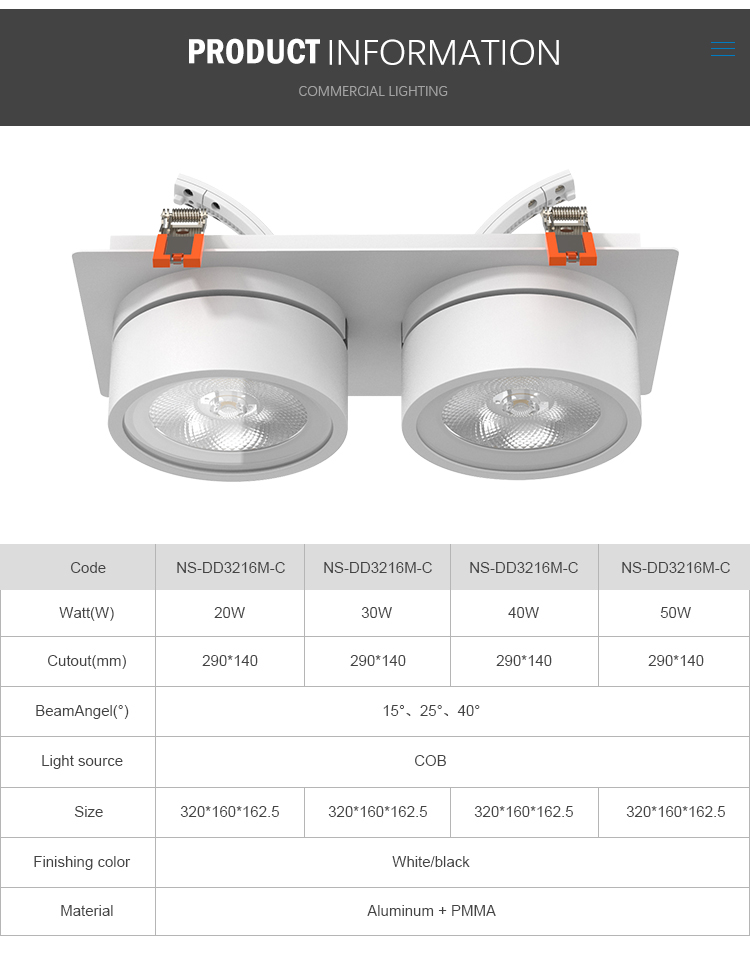 Magnetic Ceiling Light