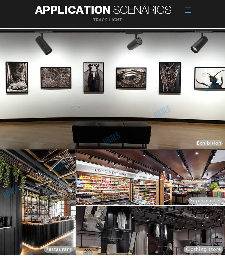 Your Commercial Space Suspended Track Lighting