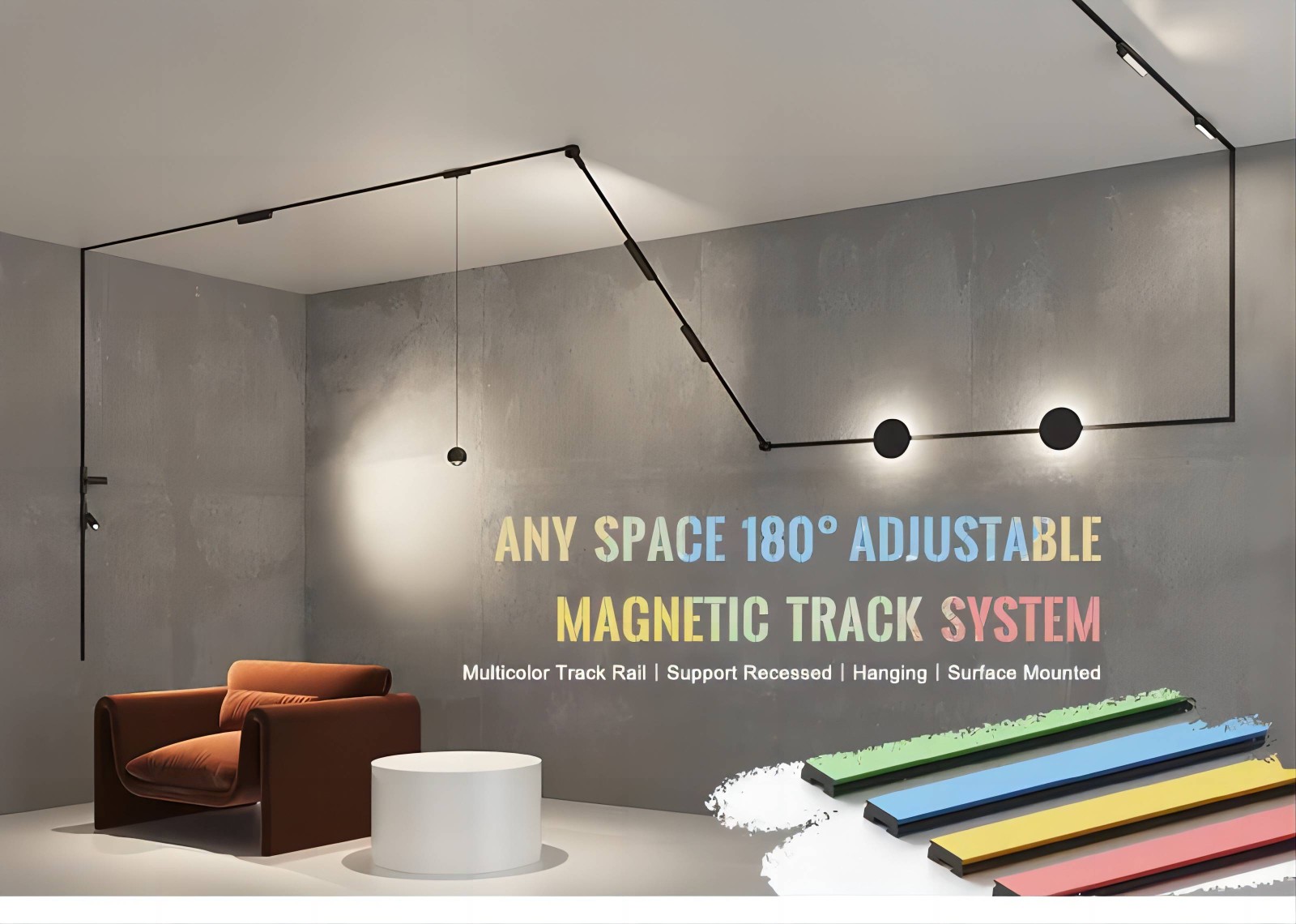 surface magnetic track lighting surface magnetic track lighting