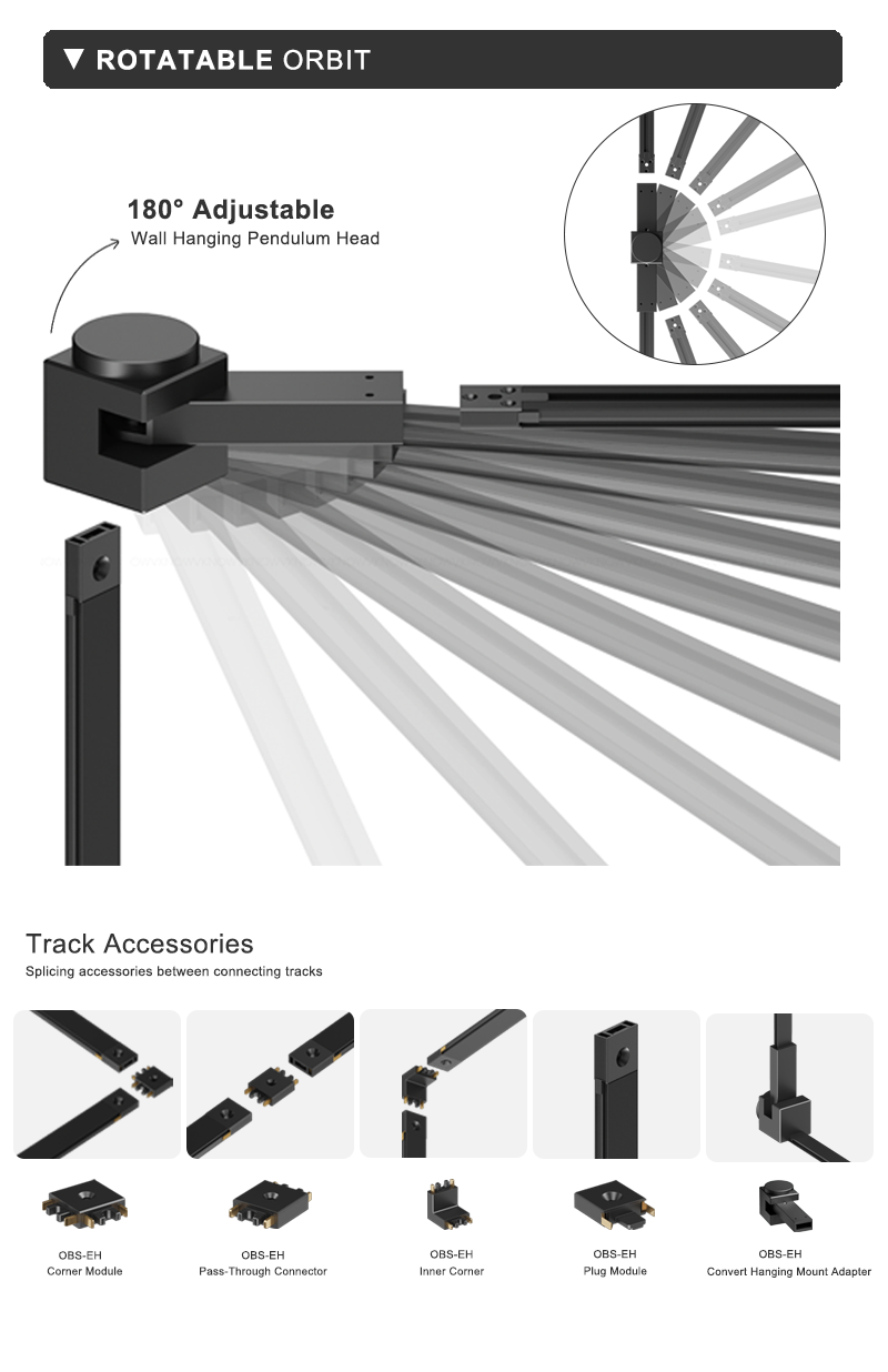 Slim Magnetic Track Lights