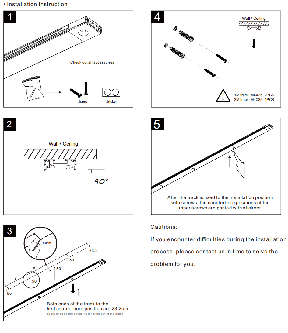 how to install magnetic track light in pop ceiling