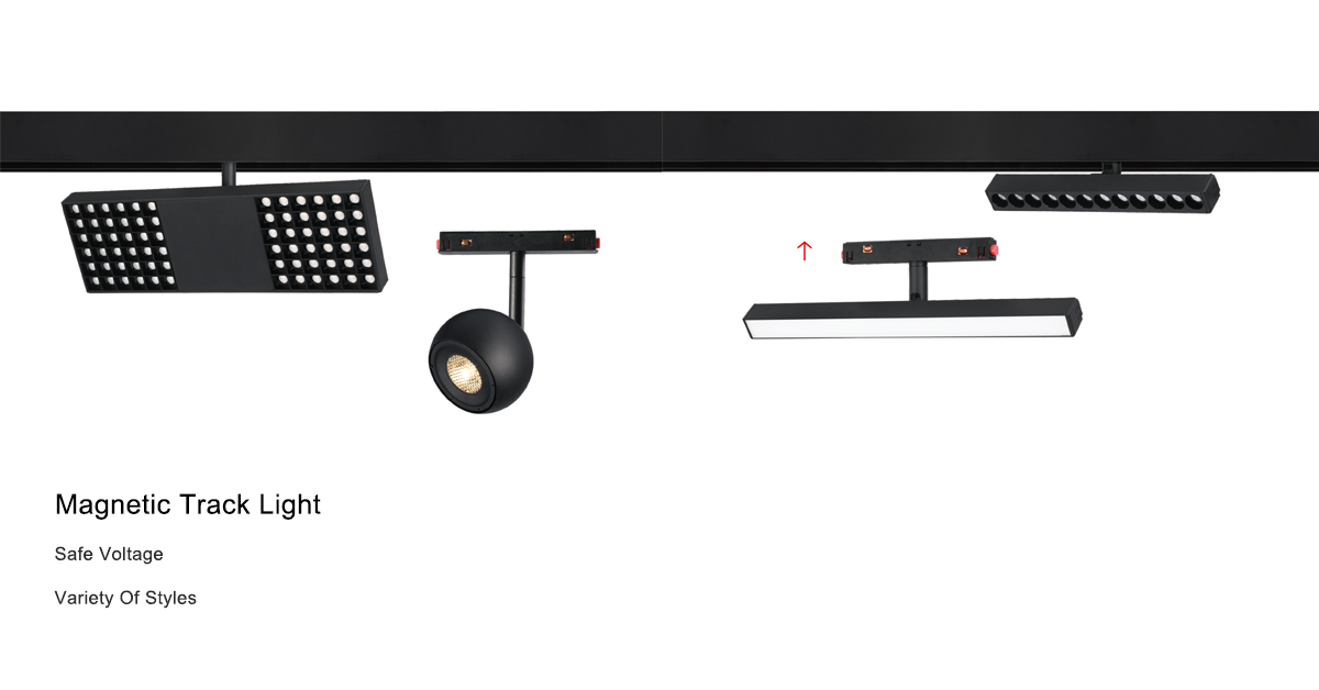 Surface Magnetic Track Lights Surface Magnetic Track Lights