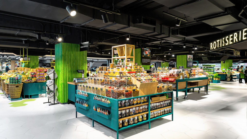 lights for supermarket