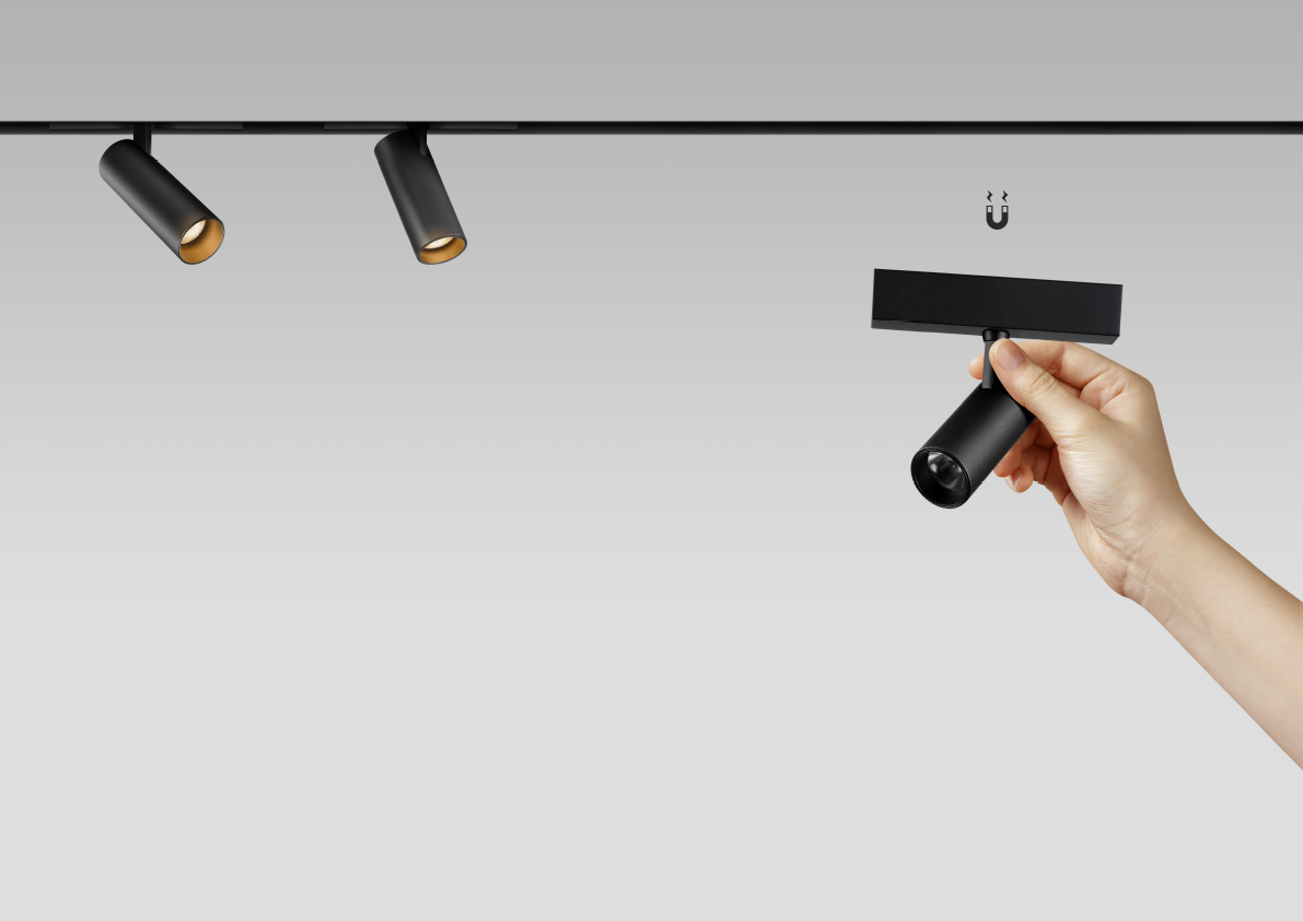 suspended track lighting kit