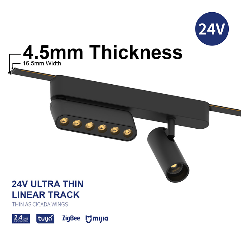 magnetic track light system magnetic track light system