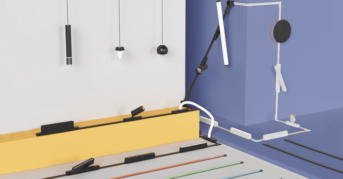 magnetic track light dimensions