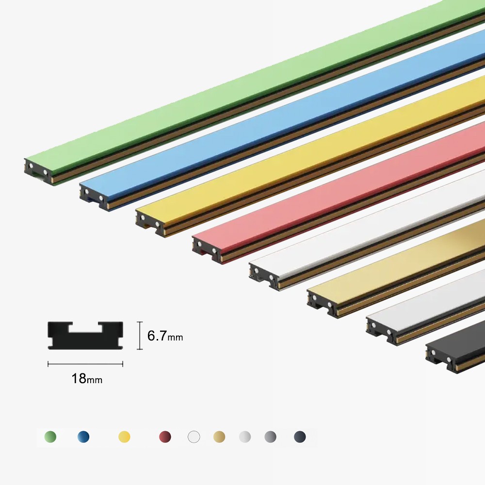 colored track lighting