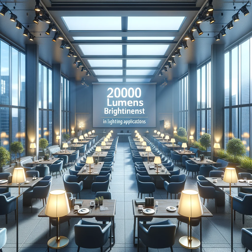 2000 lumens brightness