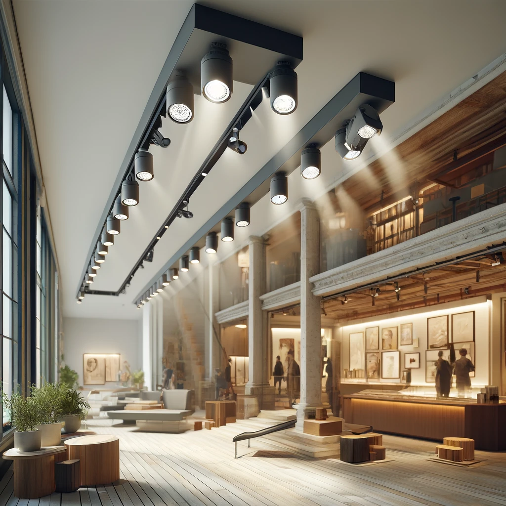 ultra slim magnetic track light