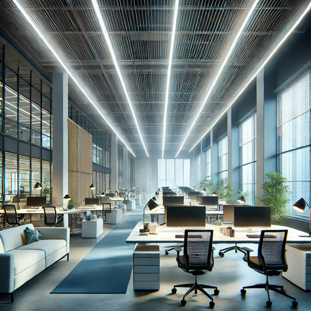 modern lighting factory