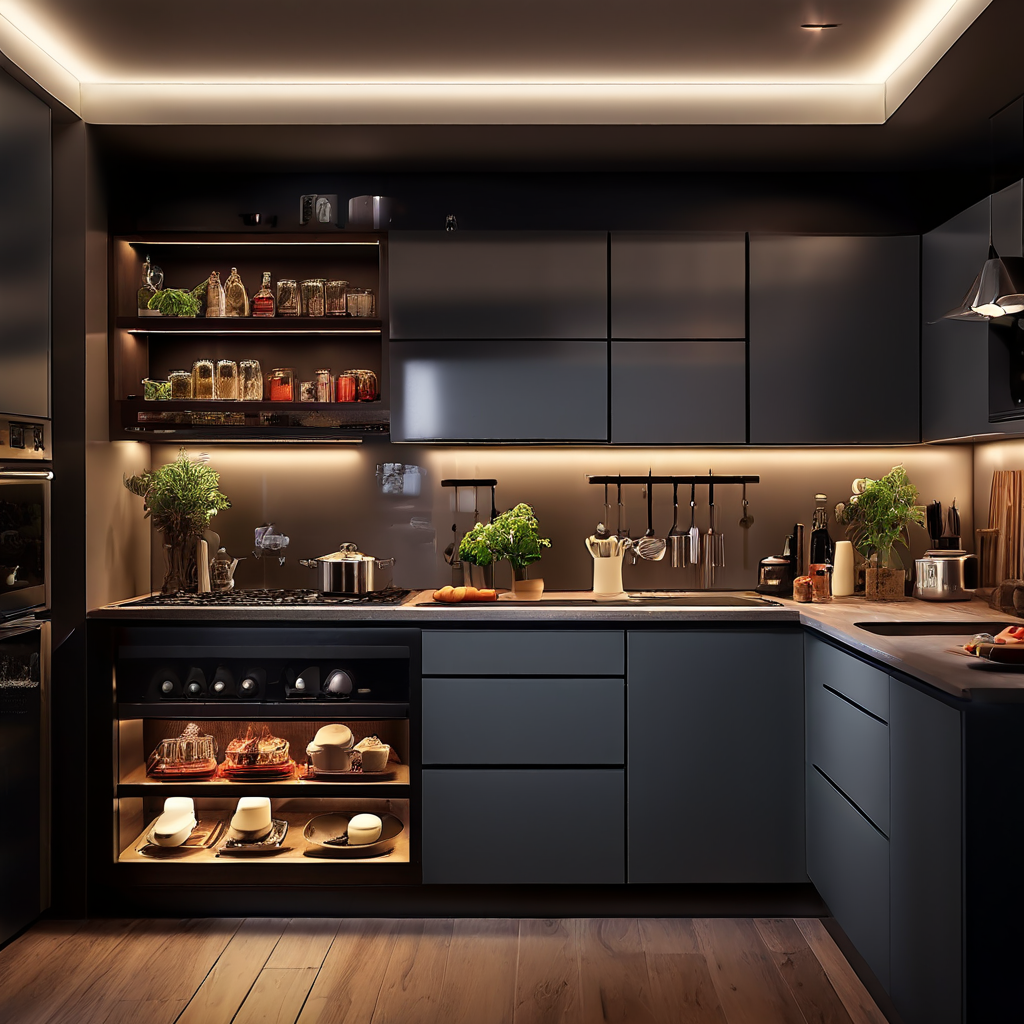 under cabinet lighting kitchen