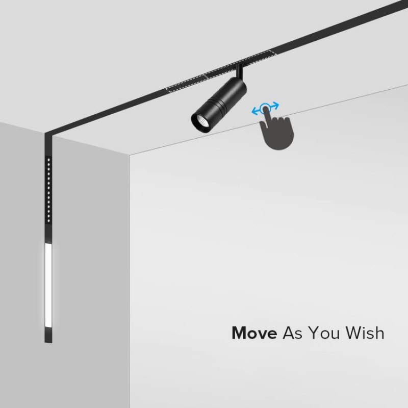 Magnetic LED Track Lighting