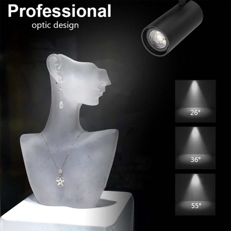 Dimmable FM Led track light