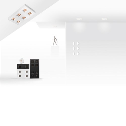 square surface mounted led downlight OBS-1T8/OBS-2T16 OBS-4T32/OBS-6T48/OBS-8T64